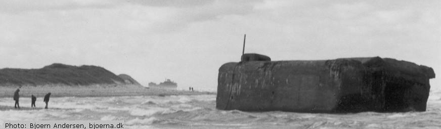 A bunker near Hanstholm, Jutland. Photo: Bjoern Andersen, bjoerna.dk
